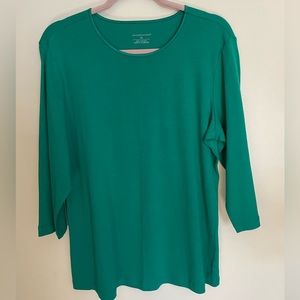 Christopher & Banks 3/4 Sleeve Top